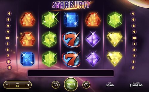 Starburst slot by NetEnt