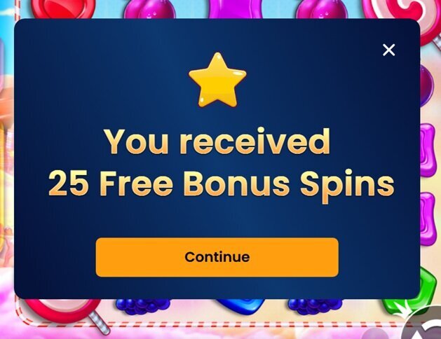 Easybet free spins claim confirmation