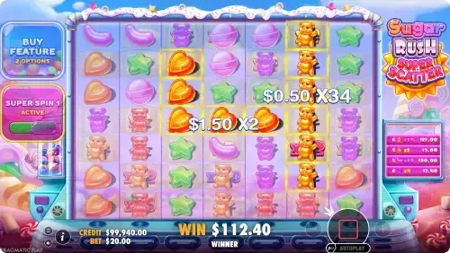 Sugar Rush Super Scatter slot