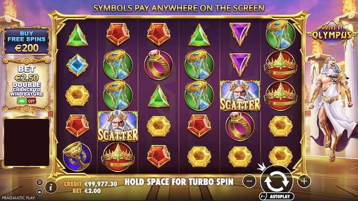Gates of Olympus slot by Pragmatic Play