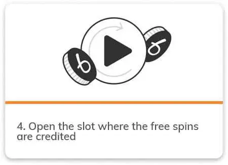 open the free spins slot