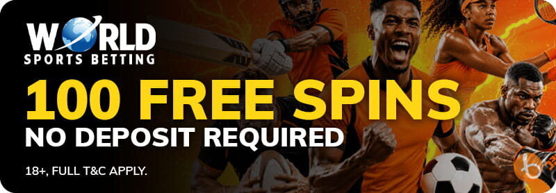 world-sports-betting-bonus-banner-100 no deposit spins