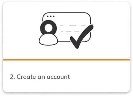 create an account