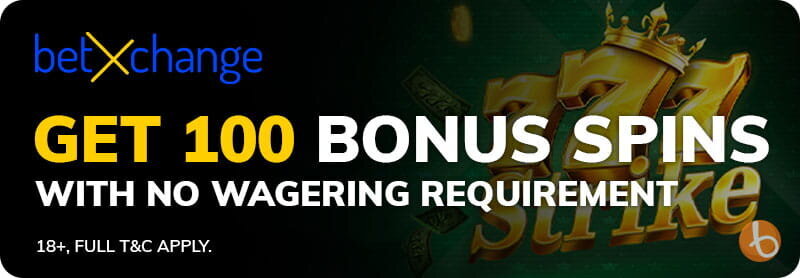 Welcome bonus at BetXchange Casino