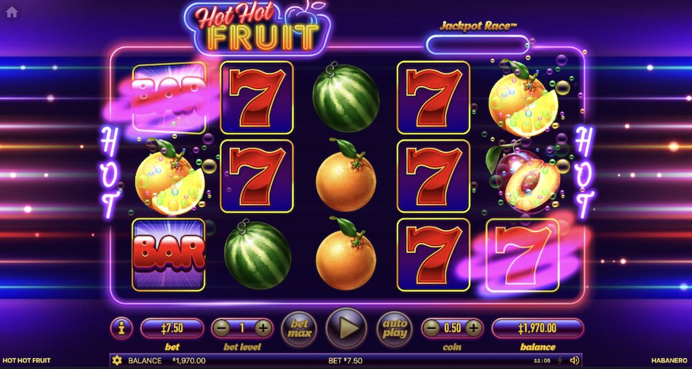 Hot Hot Fruit slot by Habanero